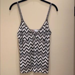 Missoni Black & White Tank